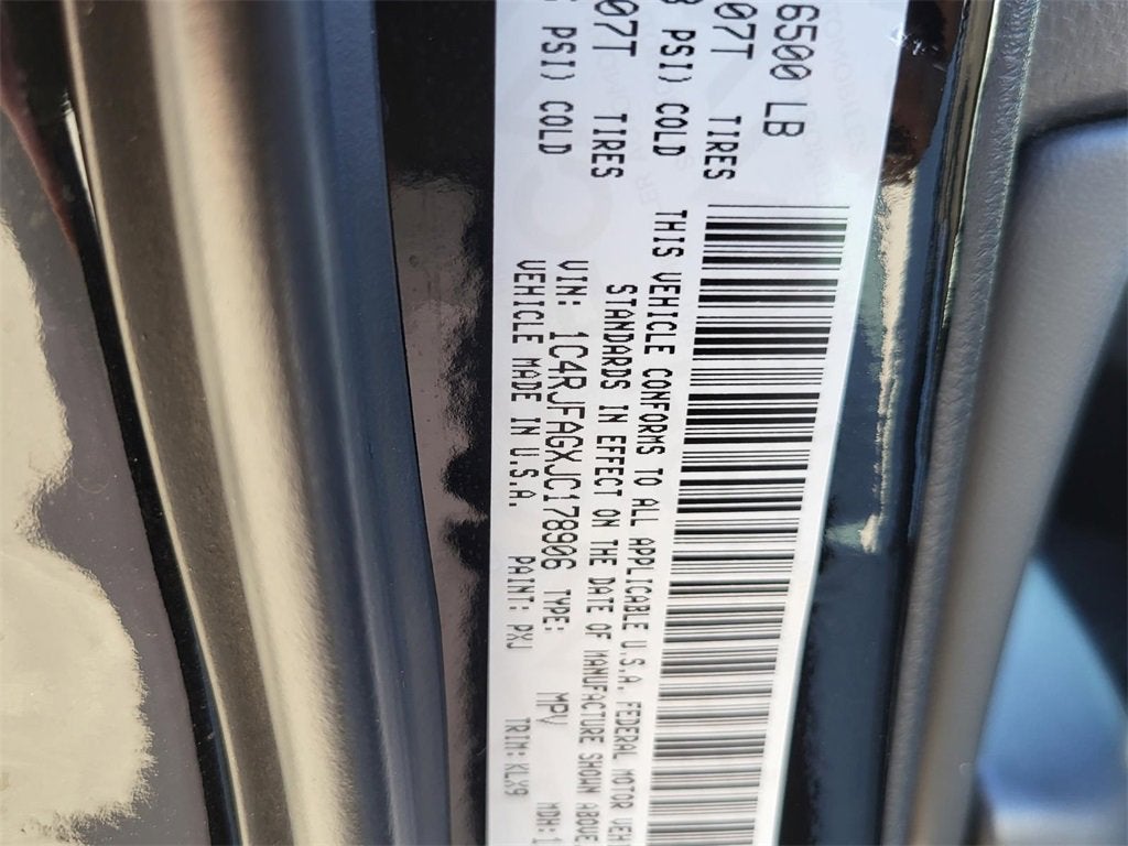 2018 Jeep Grand Cherokee Altitude 4x4