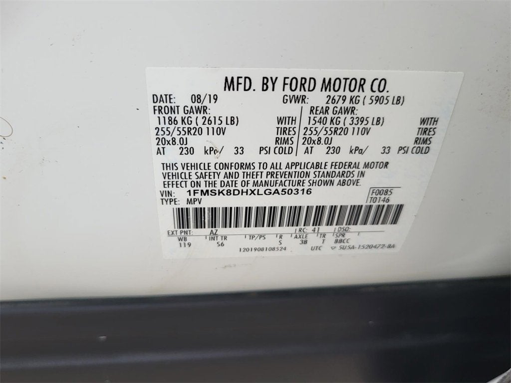 2020 Ford Explorer XLT