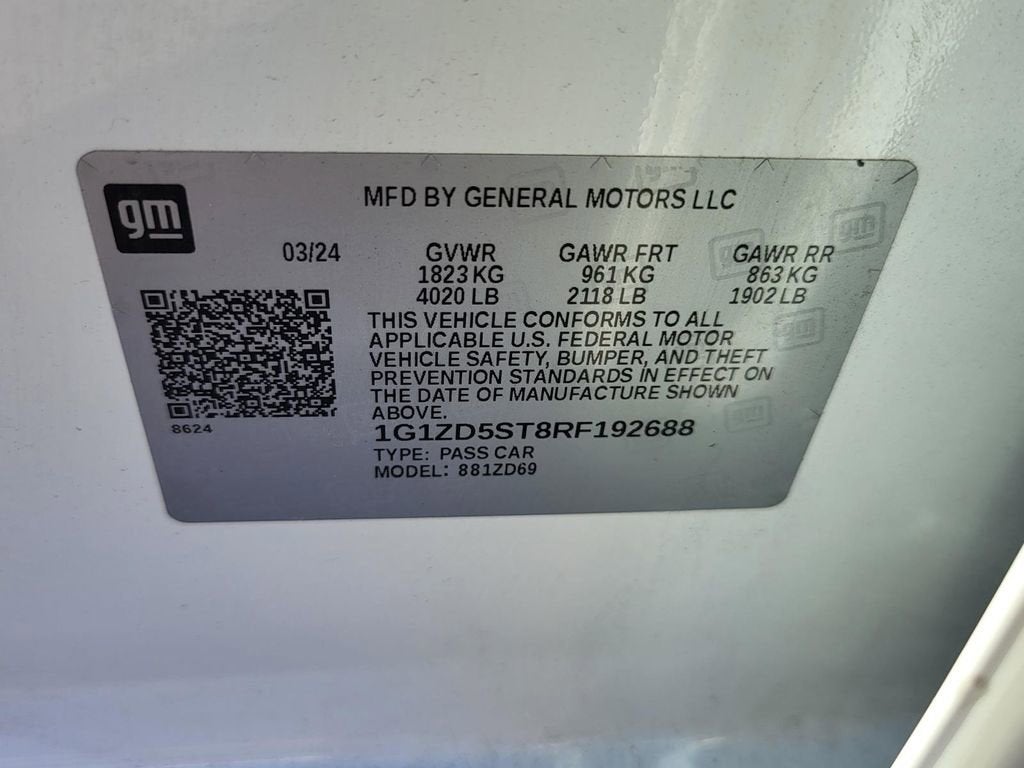 2024 Chevrolet Malibu 1LT