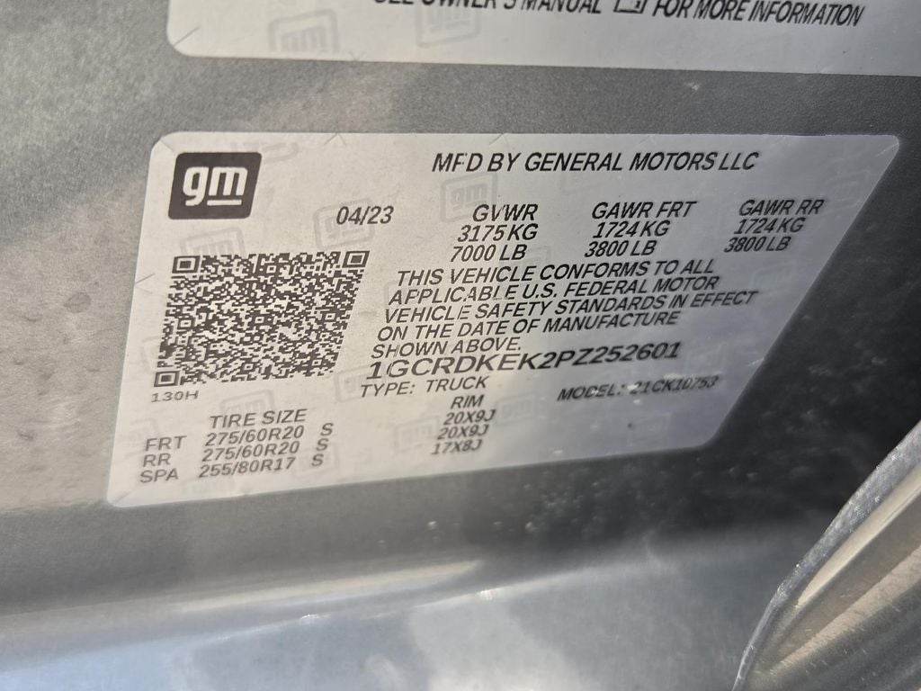 2023 Chevrolet Silverado 1500 LT (2FL)