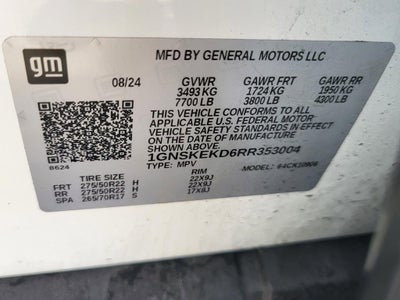 2024 Chevrolet Suburban RST