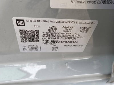 2024 Chevrolet Silverado 1500 LT Trail Boss