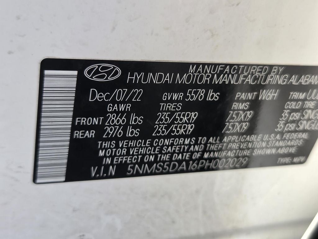 2023 Hyundai Santa Fe Hybrid Limited