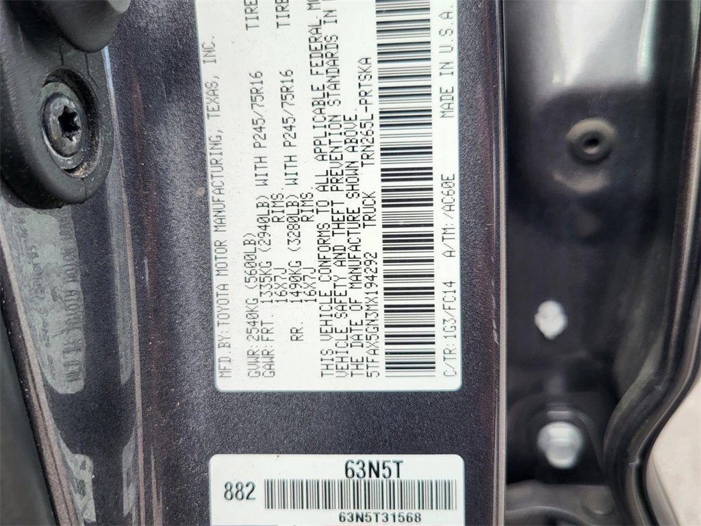 2021 Toyota Tacoma 2WD SR