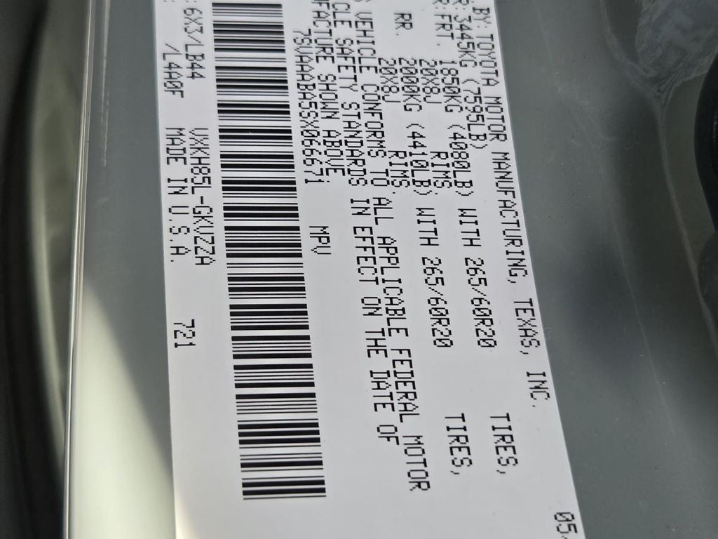 2025 Toyota Sequoia 1794 Edition