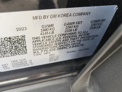 2024 Chevrolet Trax 1RS