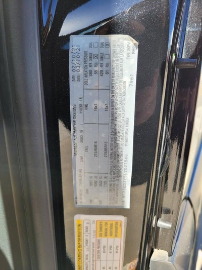 2020 Mercedes-Benz Sprinter 3500XD High Roof V6