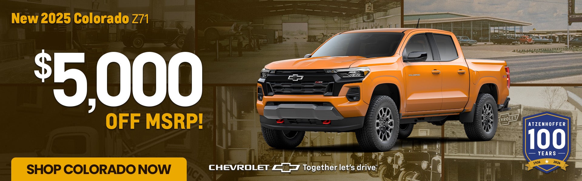 New 2025 Colorado Z71