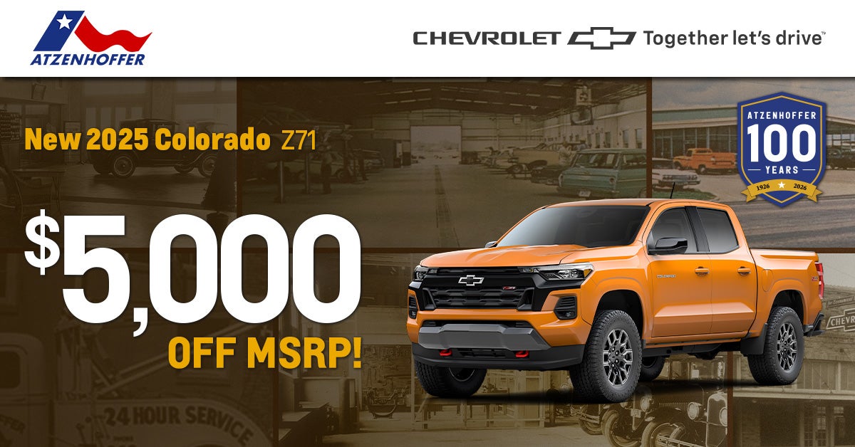 New 2025 Colorado Z71
