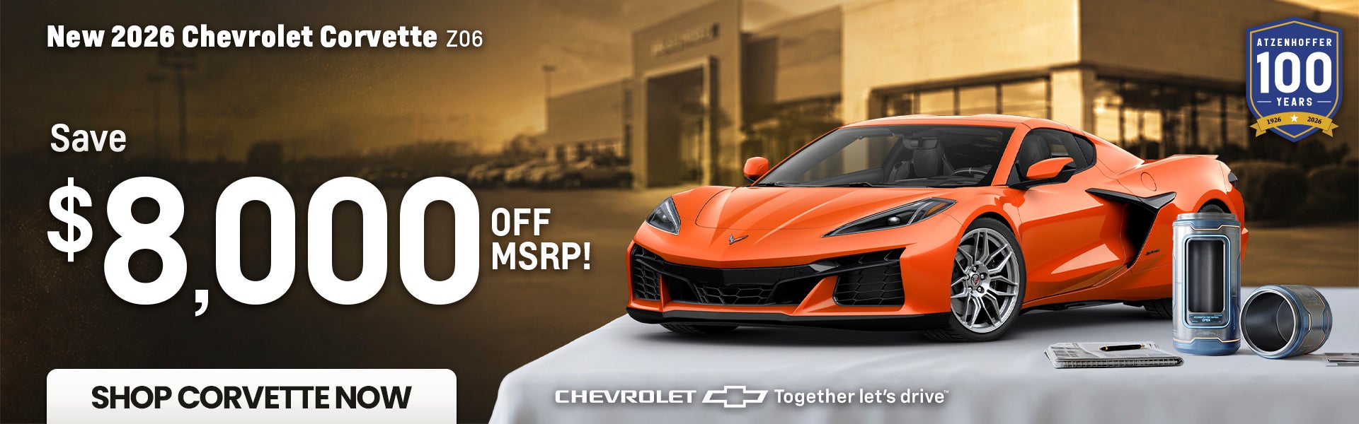 Shop Corvette now