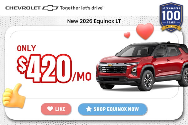 New 2026 Equinox LT