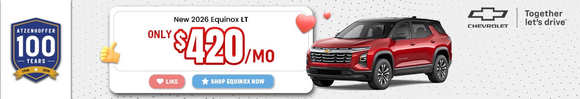 New 2026 Equinox LT