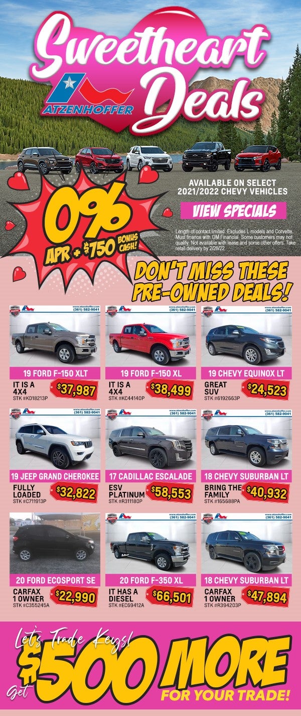 Atzenhoffer Chevrolet in Victoria TX