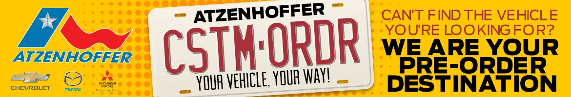 Atzenhoffer Custom Order - Your Vehicle, Your Way!